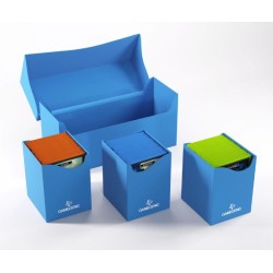Gamegenic - Triplo Porta Mazzo XL - 300+ Carte - Blue